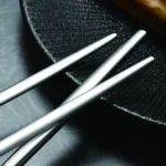 30pc Cutlery Dinner Set Stainless Steel Metal Stand Rack Forks Tea Spoons Polish