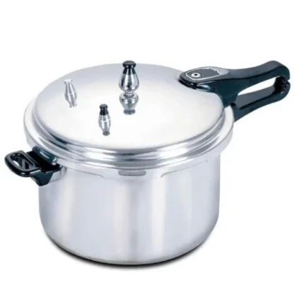 9l Aluminium Pressure Cooker Fast Cooking Safety Valve Heavy Duty Kitchen