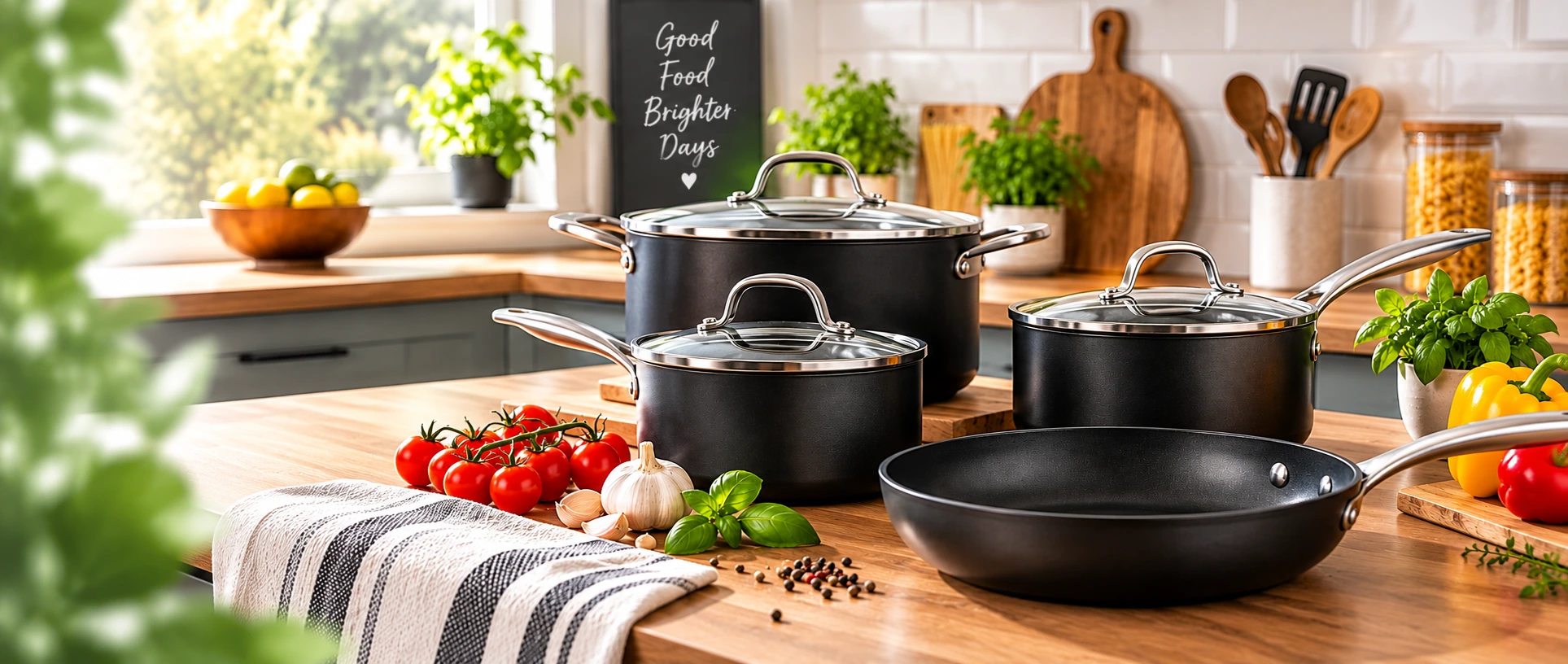 Good Food Brighter Days Kitchenware shopping b and q