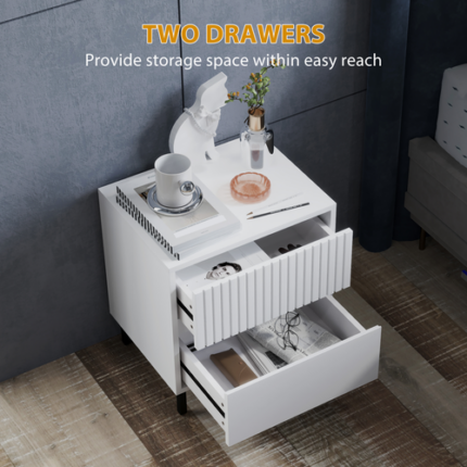 White Nightstand marketplace shopping