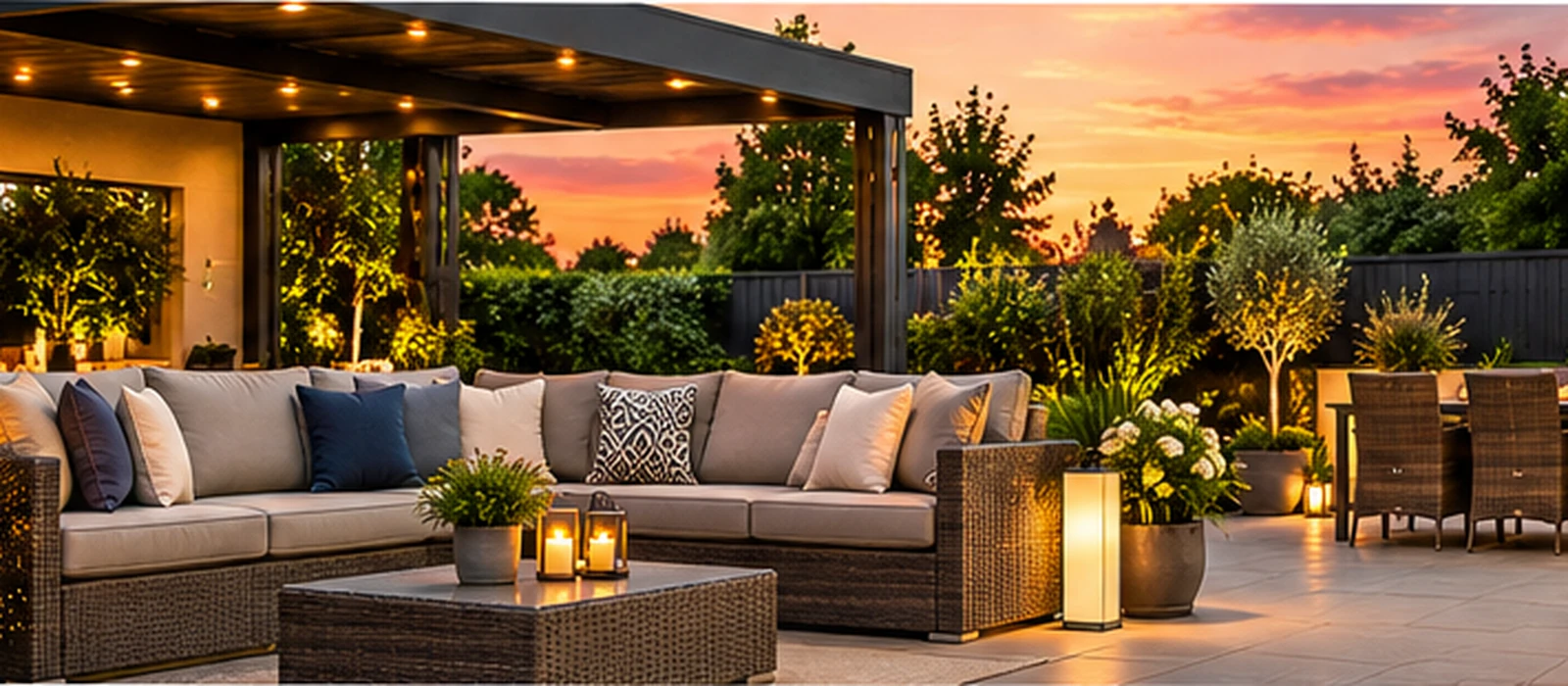 Enjoy outdoor living with stylish garden furniture and accessories.